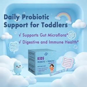 Probióticos y prebióticos en polvo de marca privada OEM para niños mayores de 3 años, paquetes diarios de probióticos para el apoyo digestivo e inmunológico infantil. - Product Image 3