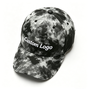 Tie Dye <b>Baseball</b> <b>Cap</b> Unisex Polyester Canvas Sun Protection Outdoor Hat - Product Image 1