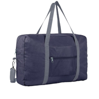 Sac de voyage personnel OEM pour avion, personnalisable avec logo, pour week-end, sport, transport sous siège, avec compartiment humide, en nylon et polyester, fermeture éclair