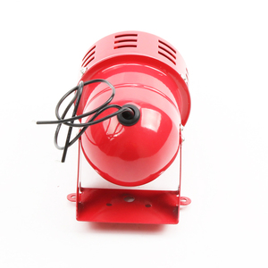 AC 220V 110V DC 12V 24V 110DB Merah Mini Logam Motor Sirene Industri Alarm Suara Listrik waspada Terhadap Pencurian <span class=keywords><strong>MS</strong></span>-<span class=keywords><strong>190</strong></span> - Product Image 3
