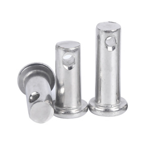 Schnellverschluss-Legierungs-M6-Gabelbolzen mit Loch DIN 1444 B <span class=keywords><strong>ISO2341</strong></span> Yufu Silber-Finish - Product Image 6