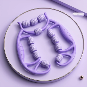 Rodillo de Masaje Circular para Pantorrillas con 12 Ruedas, Equipo Auxiliar para Adelgazar, Estirar y Relajar los Músculos de las Piernas, Zhejiang - Product Image 4