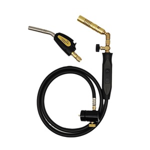 Antorcha Mapp con cabezal angular chapado en cobre, interruptor giratorio, antorcha de soldadura de gas mixto para reparación de refrigeración - Product Image 4