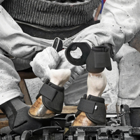 Bottes de protection pour sabots de cheval Rub International, modèle personnalisé, en tissu Oxford, confortables et ajustables pour l'équitation en extérieur