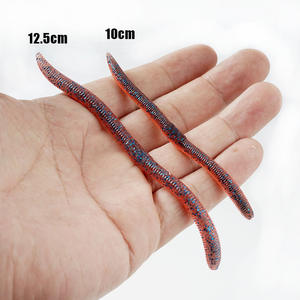 Usine directe 10cm 12cm Super doux en plastique Wacky <span class=keywords><strong>Grub</strong></span> ver appâts de pêche basse leurre de pêche - Product Image 4