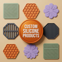 Sous-plat en silicone personnalisé OEM 3-en-1, support de casserole et dessous de plat, sans BPA, résistant à la chaleur, antidérapant, gadget de cuisine