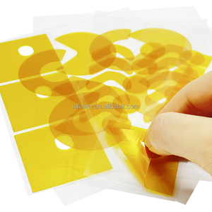 LS troquelado <span class=keywords><strong>Goldfinger</strong></span>, cinta adhesiva de aislamiento resistente a altas temperaturas de poliéster verde ámbar PI - Product Image 3