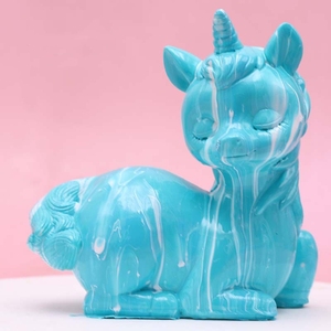 Phổ Biến Tự Làm Sơn Chất Lỏng Vinyl Gấu Đồ Chơi Sáng Tạo Graffiti Sơn Sáng Chất Lỏng Unicorn Con Heo Đất Ngân Hàng Cho Trẻ Em Nghệ Thuật - Product Image 4