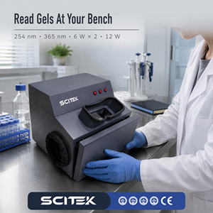 Analyseur UV SCITEK, Analyseur Ultraviolet, Système de Documentation de Gels en Boîte Obscurcissante pour l'Électrophorèse ADN ARN en Laboratoire - Product Image 6