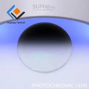 1.56 Optical Photo Chromatic Lenses Photo Grey Lenses Optical Lens Wholesale