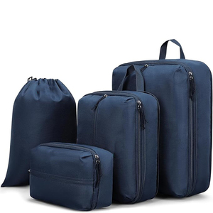 Có thể gập lại không thấm nước mạnh mẽ du lịch hành lý nén Túi du lịch cần thiết tổ chức Đóng gói khối - Product Image 1