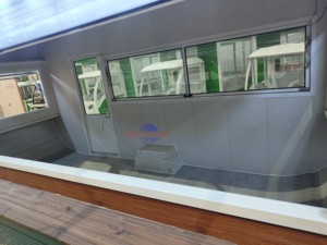 Food Trailer Fully Equipped Stainless Steel and Fiberglass Mobile Kitchen Enclosed Mobile Food Cart - Product Image 3