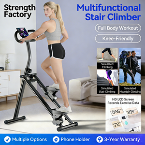 Máquina Multifuncional para Subir Escaleras, Simulador de Inclinación con Resistencia al Aire, Equipo de Ejercicio para el Hogar, Garantía de 3 Años - Product Image 1