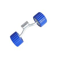 Rouleau oscillant industriel personnalisé pour remorque de bateau, support en caoutchouc PP PU pour rouleau en caoutchouc à vendre