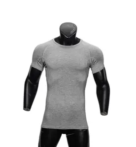 Custom Modal Spandex Zweetabsorberende Hemdjes Vlakte Zweet Slip T Shirts Wit Onderarm Zweet Proof Pads T Shirts