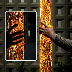 Tronco di Betulla Luminoso Artificiale Decorativo a <span class=keywords><strong>LED</strong></span> per Esterni Illuminazione Commerciale Albero di Natale - Product Image 3