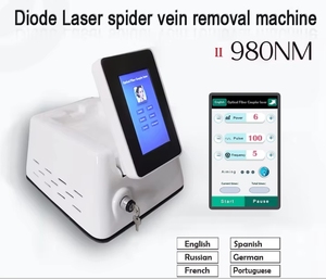 Máquina de Belleza Láser Portátil de Diodo Médico de 980nm para Eliminación de Vasos Sanguíneos y <span class=keywords><strong>Telangiectasias</strong></span> para Uso Comercial - Product Image 5