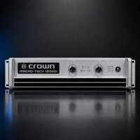 Amplificateur de puissance professionnel en métal 2U pour montage en rack Crown Macro-Tech 12000i pour système de sonorisation PA en direct et en tournée