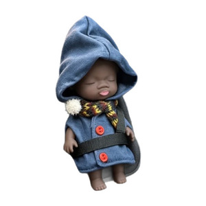 Figura <span class=keywords><strong>de</strong></span> muñeca Natasha <span class=keywords><strong>de</strong></span> 14 cm, juguete blando, pequeño juguete negro para aliviar el estrés - Product Image 5