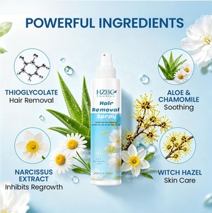 Spray dépilatoire à marque privée pour les bras, les jambes, les aisselles, le maillot et le dos, épilation indolore, sans coupures de rasoir - Product Image 3