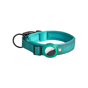 <span class=keywords><strong>Collar</strong></span> de perro reflectante al por mayor Material de nailon neopreno rastreador GPS antipérdida Airtag <span class=keywords><strong>Collar</strong></span> de perro cachorro - Product Image 2