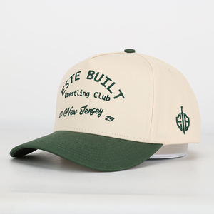 Cappello Sportivo su Misura, Vendita all'Ingrosso di Tessuto in Cotone Bianco e Blu - Product Image 1