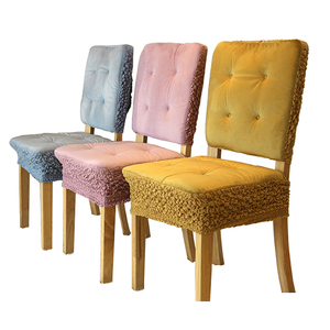 Home Decoration Polyester Spandex Waterproof <strong>Chair</strong> <strong>Seat</strong> <strong>Cover</strong> Stretch <strong>Dining</strong> <strong>Room</strong> <strong>Chair</strong> <strong>Cover</strong> - Product Image 1