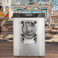 Machine à glace molle automatique professionnelle Vevor 20 L/H 220V pour yaourt, fruits, utilisation en restaurant, comprend une pompe