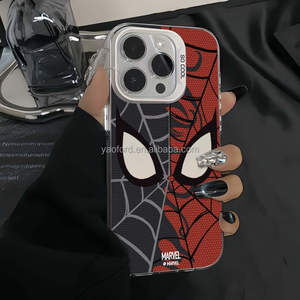 Justice Spider-Man <span class=keywords><strong>Vs</strong></span>. Cool Evil Cartoon Style Hard PC Mobile Case Compatible pour Apple pour iPhone 15 Pro <span class=keywords><strong>Max</strong></span> pour iPhone 16 Plus - Product Image 5
