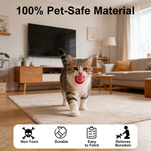 Nuevo Juguete Interactivo Ecológico <span class=keywords><strong>para</strong></span> Gatos, Automático, Recargable, con Rodillos, <span class=keywords><strong>de</strong></span> ABS y <span class=keywords><strong>Gel</strong></span> <span class=keywords><strong>de</strong></span> Sílice, Diseño Adorable, <span class=keywords><strong>para</strong></span> Gatos <span class=keywords><strong>de</strong></span> Interior - Product Image 3