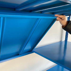 Dongjian ISO Q235B Sistema de estante de acero Estantería de almacenamiento de neumáticos ajustable de servicio medio para equipo de almacenamiento y carga de almacén - Product Image 1