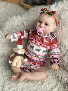 Muñeca Reborn de 1 Pulgada, Modelo Crying Dolby Poop High Kun Seal, Muñeca Mexicana Ex-Love de Rostro Femenino Ruso Keiumi, para el Día de San Valentín - Product Image 6