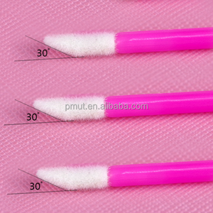 Applicateur de maquillage en gros pour rouge à lèvres, tête remplaçable, bâtonnets pour cils, extensions de cils, poils en nylon, manche en plastique, cosmétique - Product Image 3