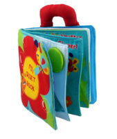 Jouets intelligents pour la sécurité des enfants, livre d'apprentissage 3D pour bébés, vente en gros de jouets pour enfants, livre en tissu pour bébés