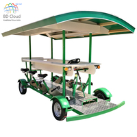 Sử Dụng Quadricycle Điện Bia Xe Đạp Cho Thành Phố Tour