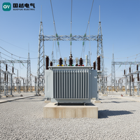 Transformateur de puissance triphasé immergé dans l'huile 11kV 10kV 30kVA-2500kVA 50/60Hz Certifié CE Transformateur de distribution