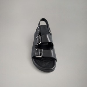 Sandalias Casuales de Verano para Hombre, de Cuero Vacuno, con Hebilla Metálica, Transpirables, Antideslizantes, con Suela de Cuero de Nueva Generación - Product Image 2