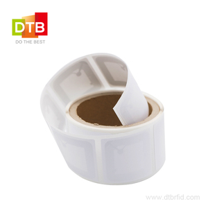 Inventory RFID Library Tag personalizzato formato 50*50mm RFID Chip Tag passivo RFID HF libri etichetta adesiva - Product Image 3