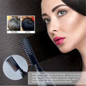 200 ml <span class=keywords><strong>Apple</strong></span> Pro Uzun Süreli Saç Boyası Ginseng Özlü Siyah Kalıcı Hızlı Renklendirme ve Amonyaksız Premium Kalite - Product Image 5