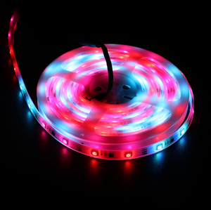 DC24V IP65 Outdoor RGB LED Strip SMD5050 10mm PCB Silicone Coated Flexible <b>Tape</b> Light with Remote Control - Product Image 1