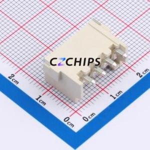 WAFER-VH3.96-4PWB Wire-to-Board Pin Header SMD,P=3.96mm Connector 1x4P 3.96mm Horizontal Mount 4P - Product Image 2