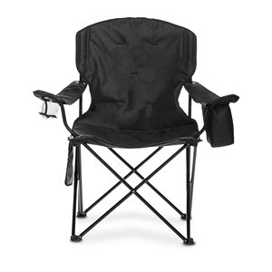 Outdoor <b>Lounge</b> Folding <b>Chair</b> Portable Picnic BBQ Garden Beach <b>Chair</b> Iron Metal Camping with Cup Holder - Product Image 4