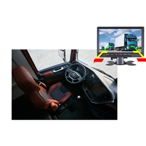 Phi nước đại bán buôn Mini <span class=keywords><strong>Car</strong></span> AV TV Màn hình 7 "<span class=keywords><strong>PC</strong></span> LCD hiển thị 2 AV TFT LED màn hình xe buýt xe tải van Trailer Màn hình xe thương mại - Product Image 1