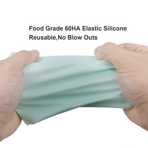 Vente directe usine : Pochette à douille personnalisable avec logo, réutilisable en silicone, avec embouts en acier inoxydable pour glaçage - Product Image 3