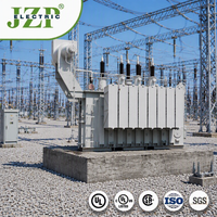JZP Qualité Réseau 30MVA 220/33-35kV Triphasé Huile Mobile Step Down Transformateur Puissance Pour Poste Transmission Ou Aliment