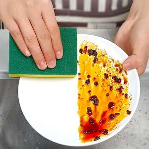 Wholesale in Bulk Cheap Price Sponges for Dishes <b>Cleaning</b> Scrub Sponges Washing Kitchen <b>Cleaning</b> Sponge Scrubbing for Household - Product Image 4