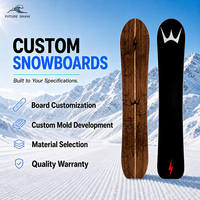 Usine de snowboards tout-terrain à marque privée avec design graphique personnalisé