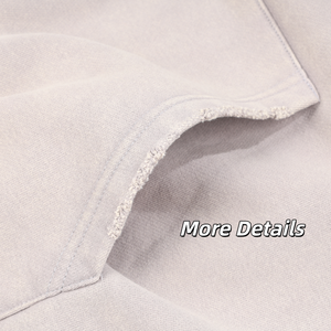 Fábrica 2025 bordado lavado cremallera algodón cálido invierno peso pesado Sudadera con capucha Unisex Color sólido Casual dos piezas - Product Image 5