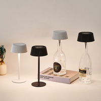 Lampe de table LED sans fil moderne pour mini-bar, lumière blanc chaud, écologique, protection des yeux, idéale pour hôtels et restaurants, directement de l'usine