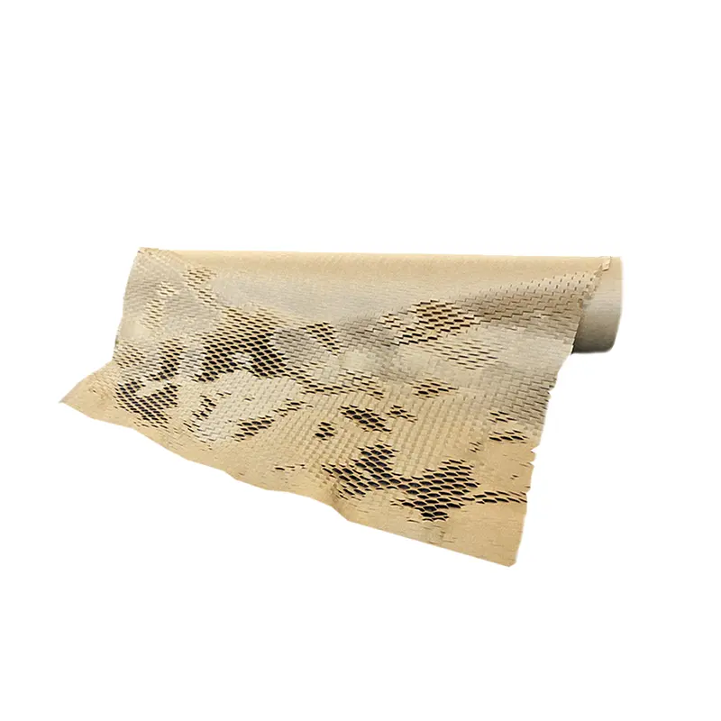 Honeycomb Wrapper Kraft Paper Cushioning Protective Gift Paper Wrapping Custom Size and Color